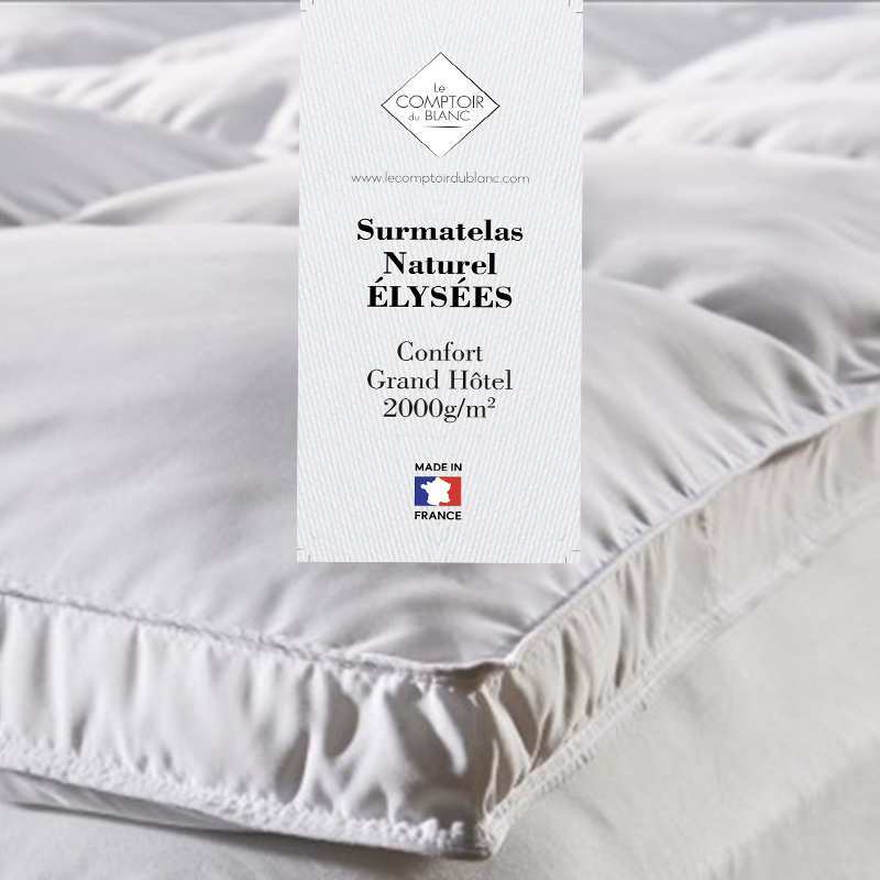 surmatelas élysées