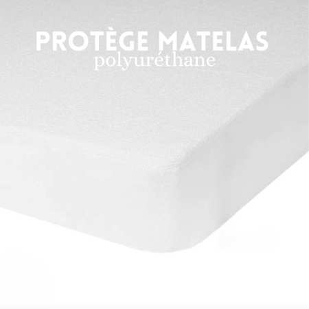 Housse de protection matelas 80% Coton / 20% Polyuréthane 100x200 cm