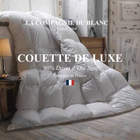 Couette Duvet d'Oie - La Compagnie du Blanc